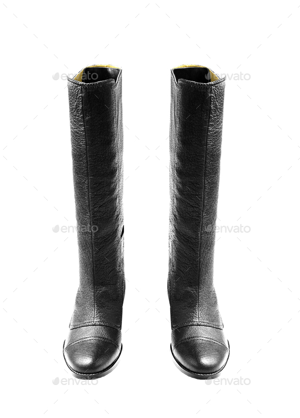 Leather gumboots hotsell